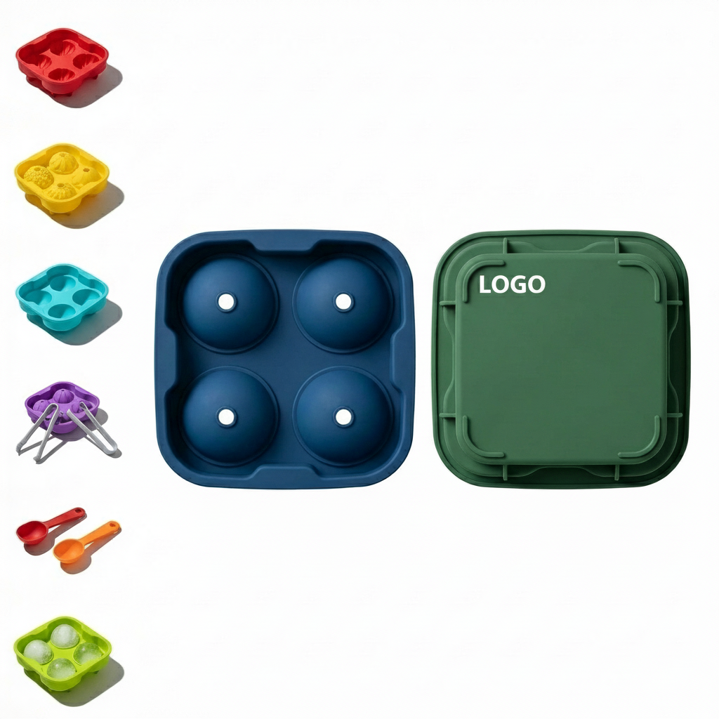 Food Grade Silicone Ice Ball Mold - Easy Fill, Easy Clean, Non-Toxic