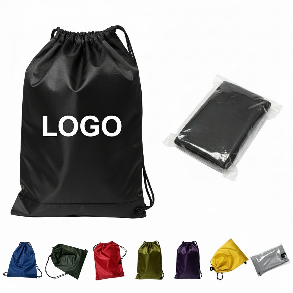 Multi-Color Drawstring Backpack for Travel & Daily Use