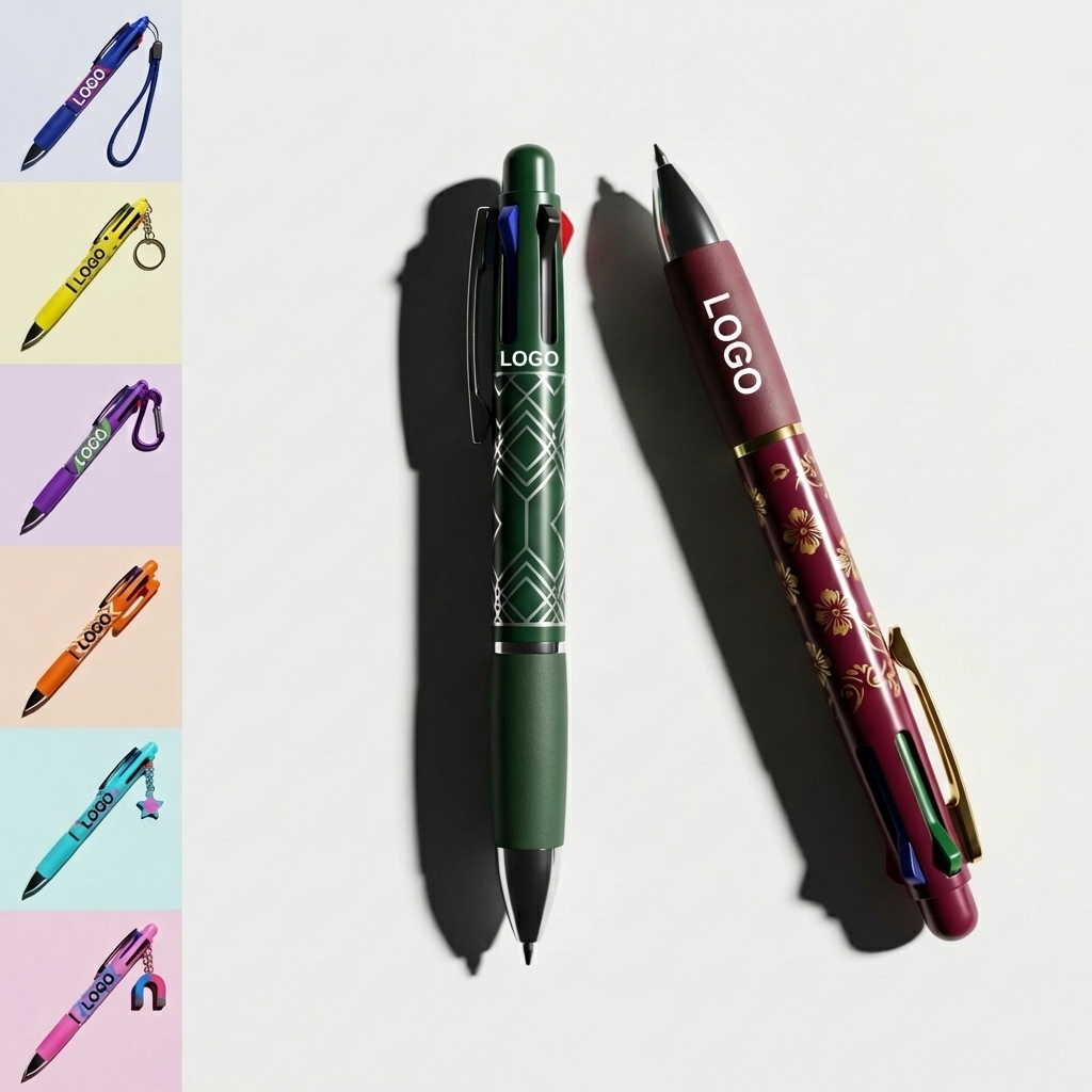 8-Color Multi-Function Writing Pen Set