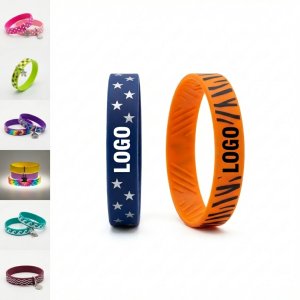 Custom Silicone Wristbands for Events & Promotions - Variety of Colors & Sizes