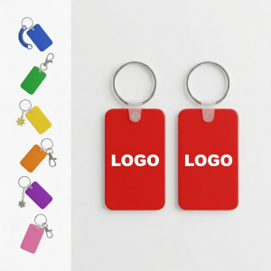 Colorful Soft PVC Keychain Set with Assorted Attachments