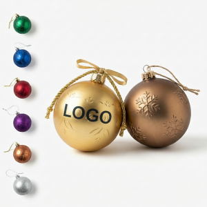 Assorted Shatterproof Christmas Baubles - Classic Reflective Ornament Set